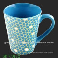12 oz beehive colored tea mug